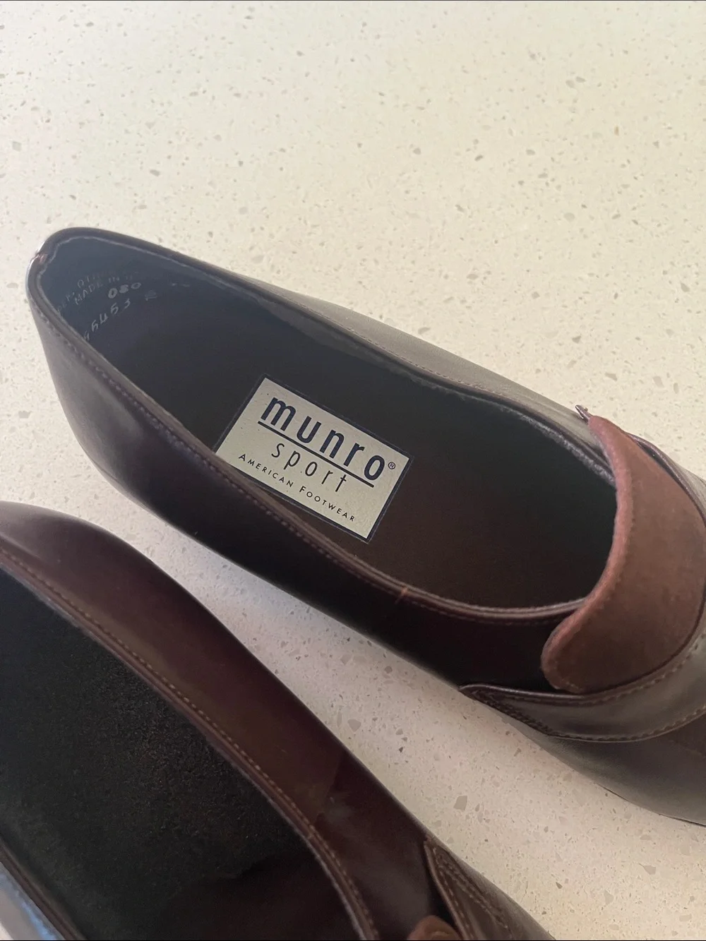 Munro Women's Brown Leather & Suede Loafers